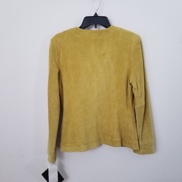 Vintage Jackets & Coats Vintage Terry Lewis Leather Suede Mustard